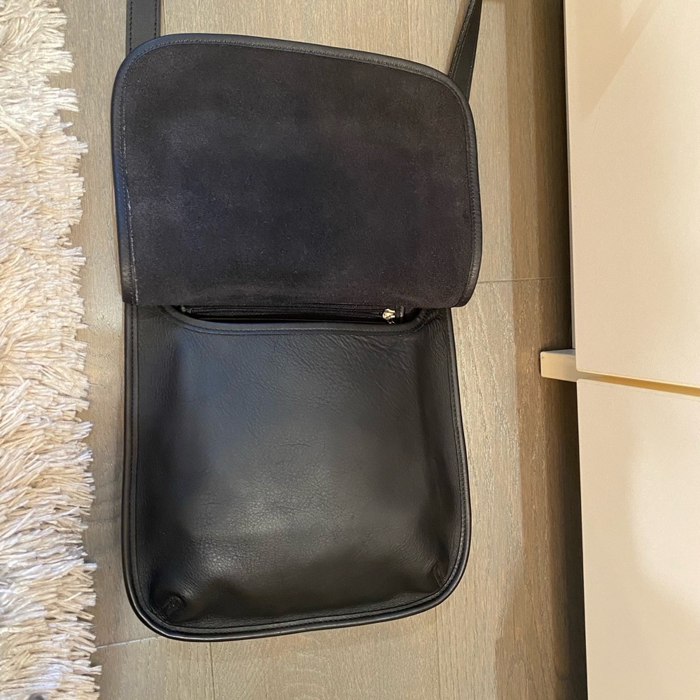 *NEW YEAR, NEW TO YOU* Authentic Vintage Coach Leather Saddle Crossbody Bag 9135 - Picture 12 of 13